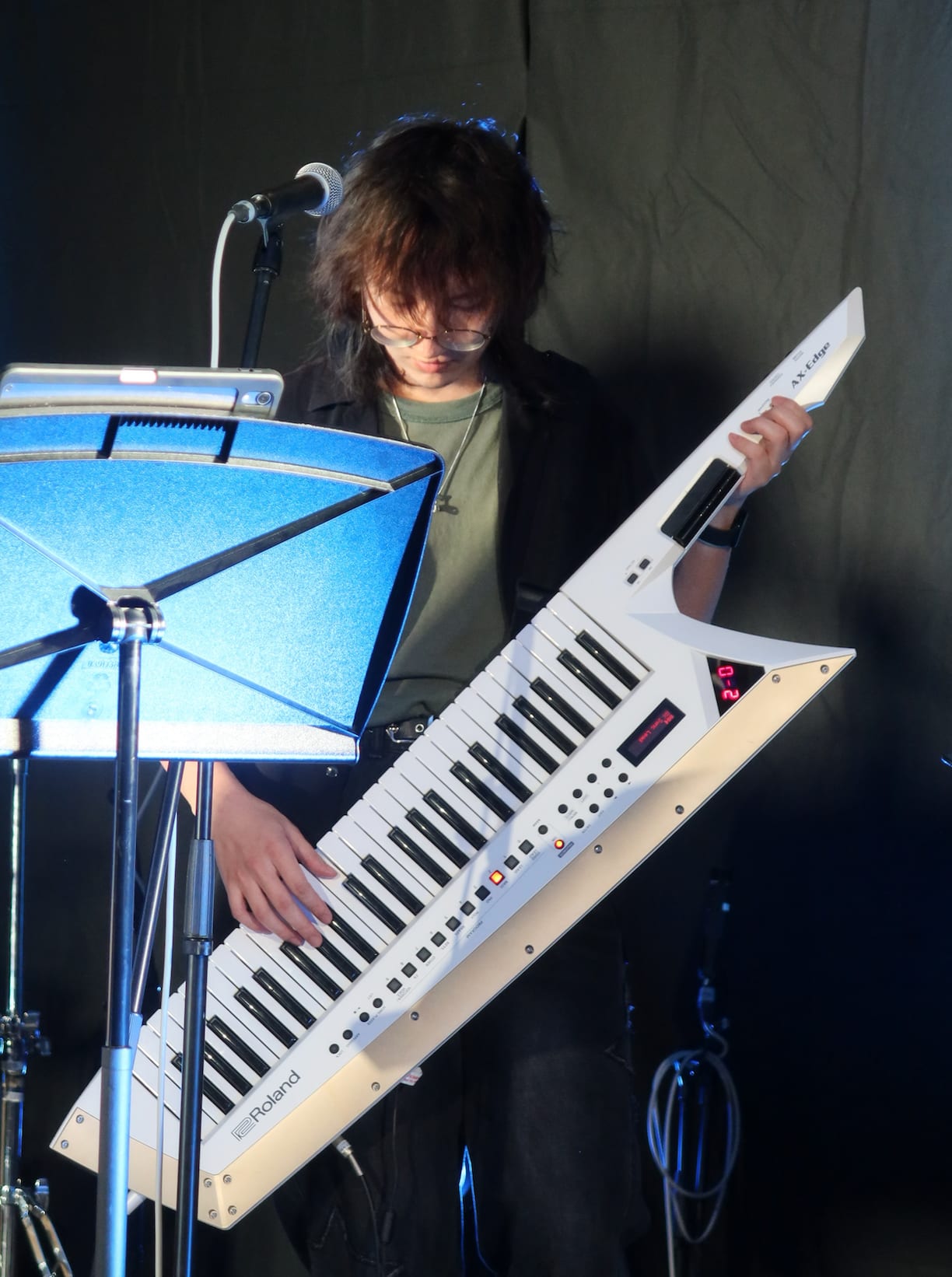 MUSE でキーターを演奏する RUI